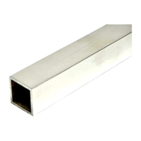 K&S Precision Metals 83011 0.125 x 0.014 in. Square Aluminum Tube 5266960